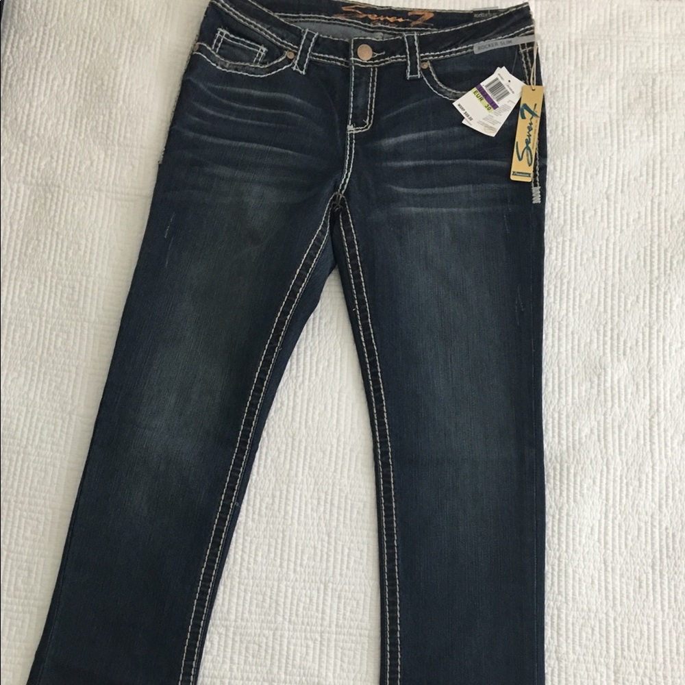 Seven Jeans Rockers Slim, Sz 30, inseam  34”